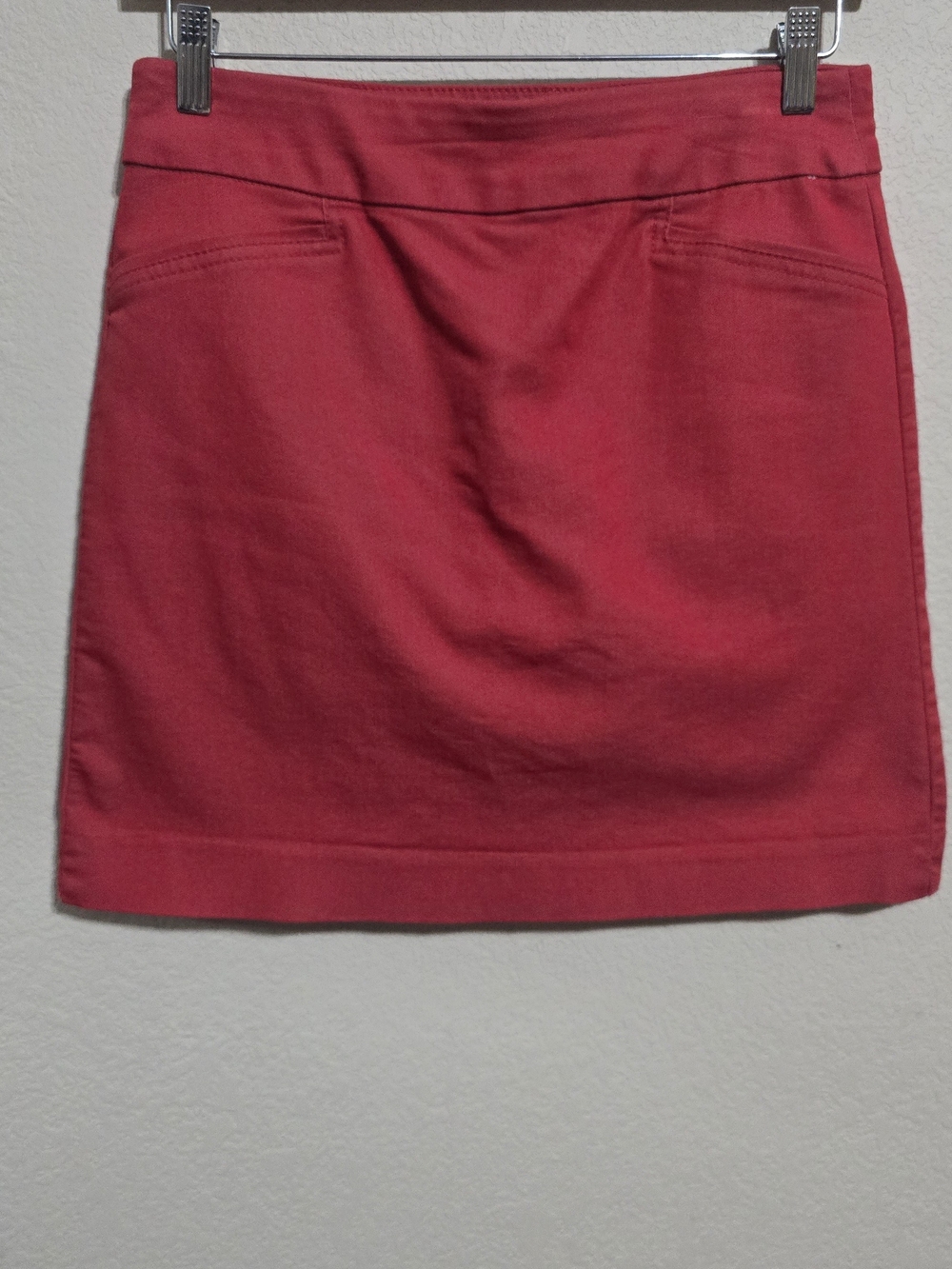croft & barrow Red Mini Skirt
